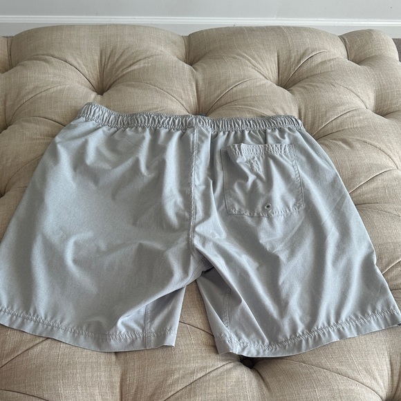 Vuori Silver Gray Men's Athletic Shorts - Picture 5 of 6